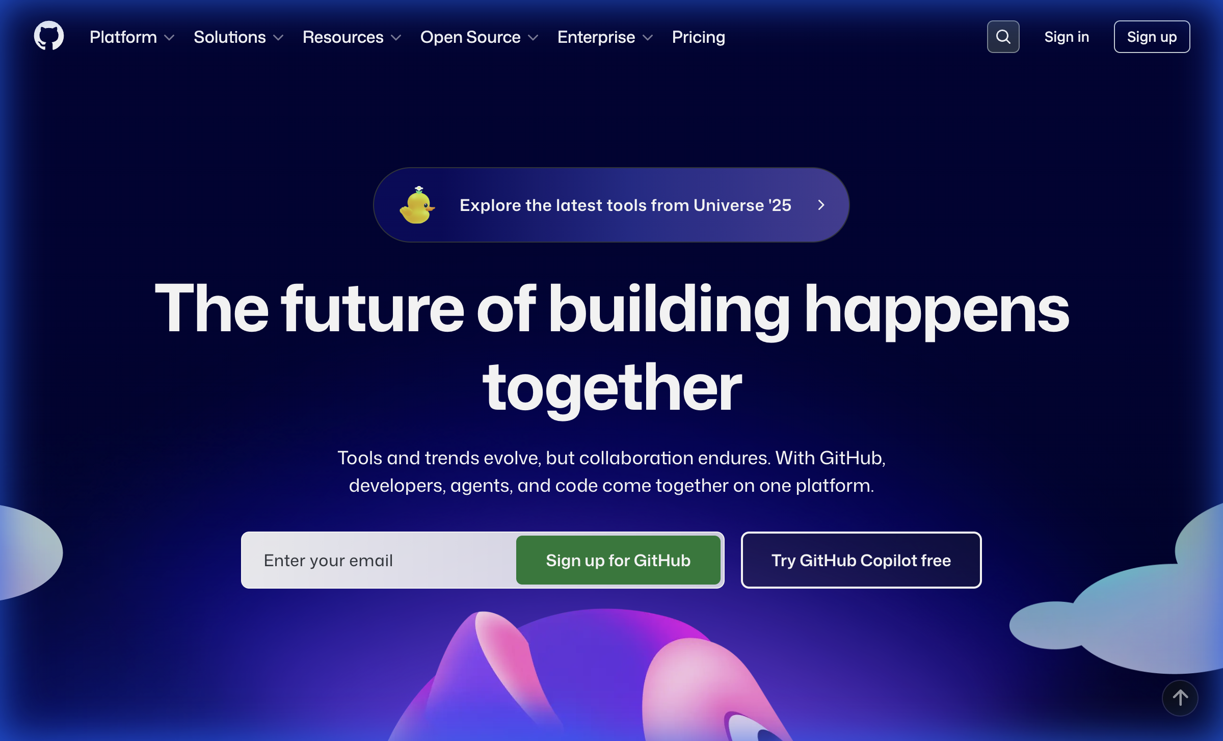 GitHub Homepage